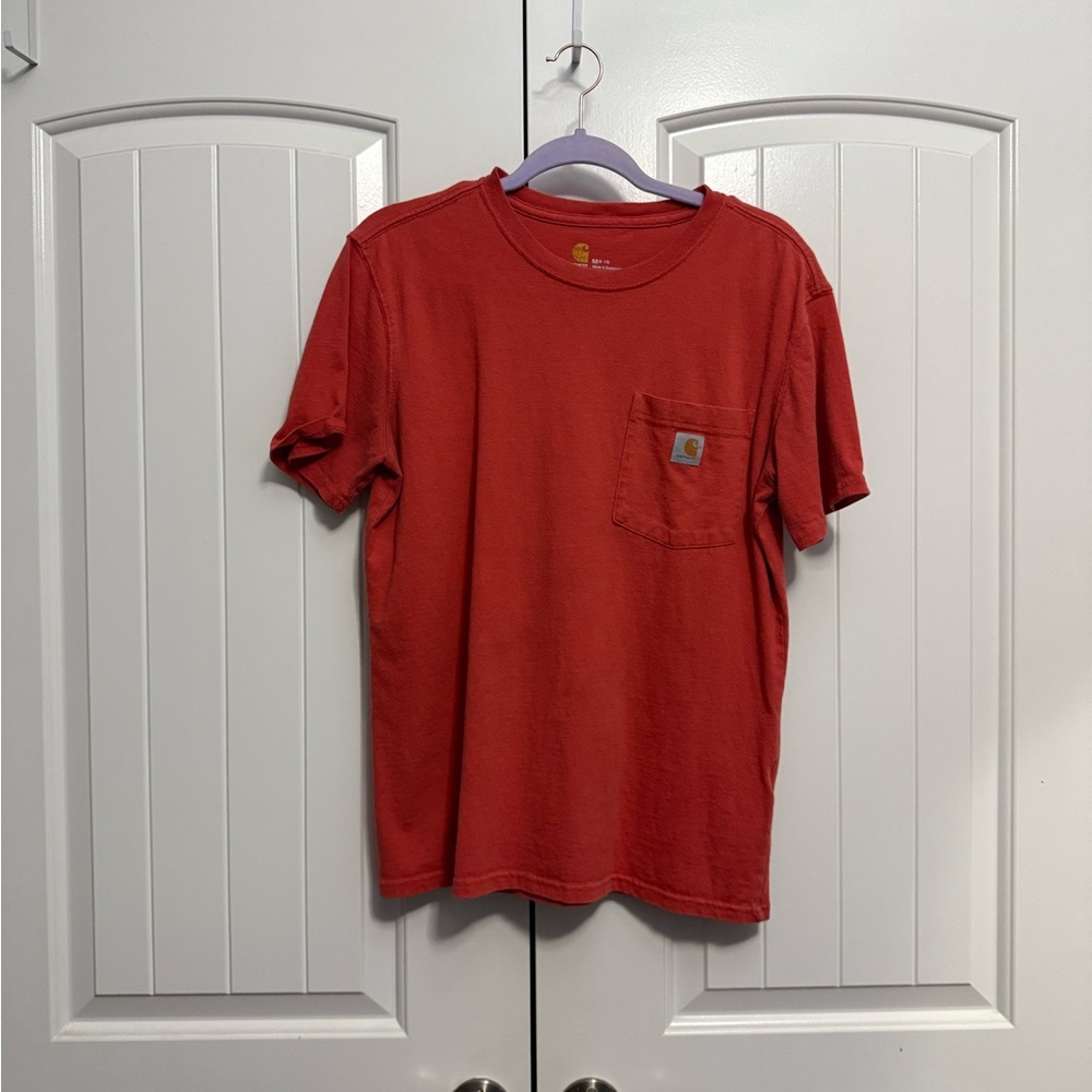 Carhartt Men's Short Sleeve Red Tee